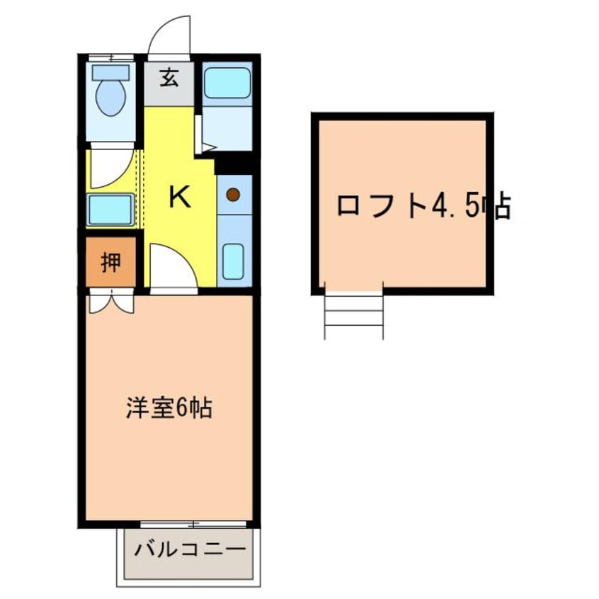 間取図 レジデンス豊楽