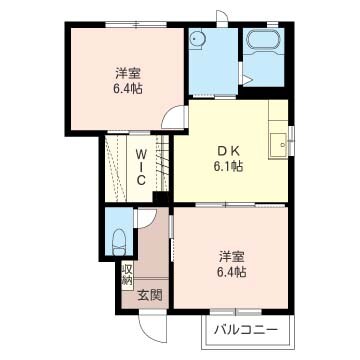 間取り図 ロルカ・ルミエールA