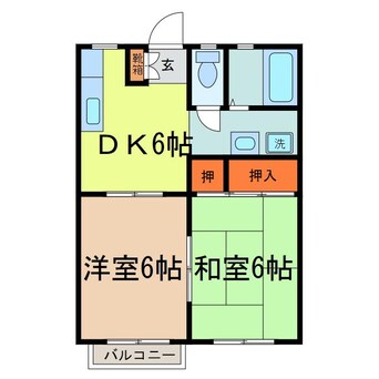 間取図 ウィングコーポラスⅠ