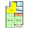ダイコーハイツ 2Kの間取り