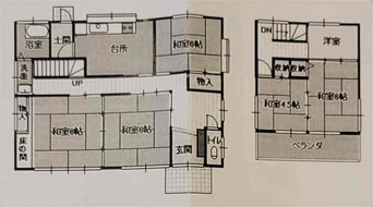 間取図 結城1128戸建て