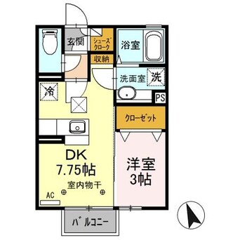 間取図 クロワール･フォルテ