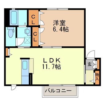 間取図 カーサ・スリーゼ