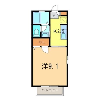 間取図 サンモールＢ棟