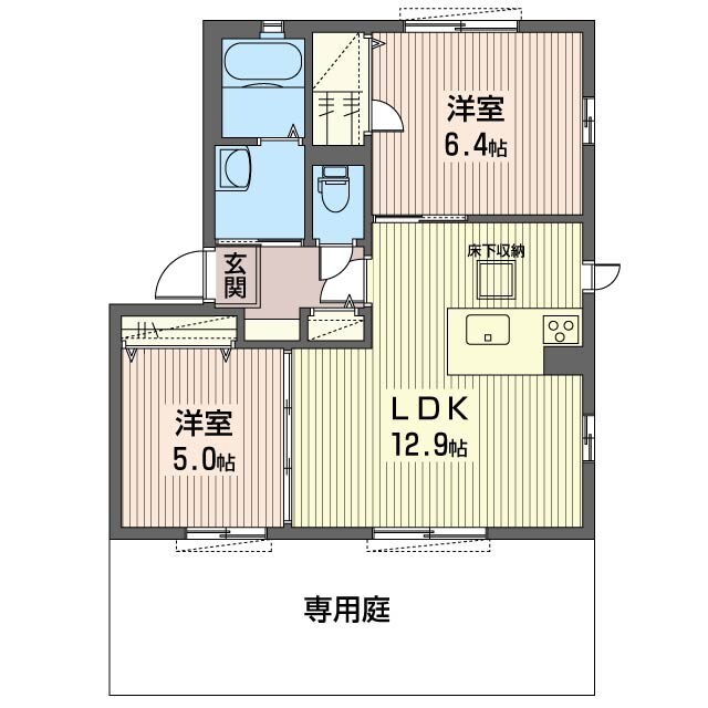 間取り図 エスポアメゾン B
