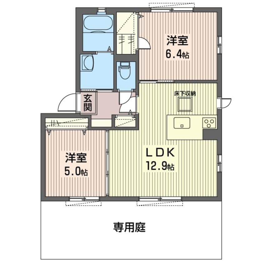 間取図 エスポアメゾン B