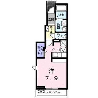 間取図 アル・ソーレⅢ