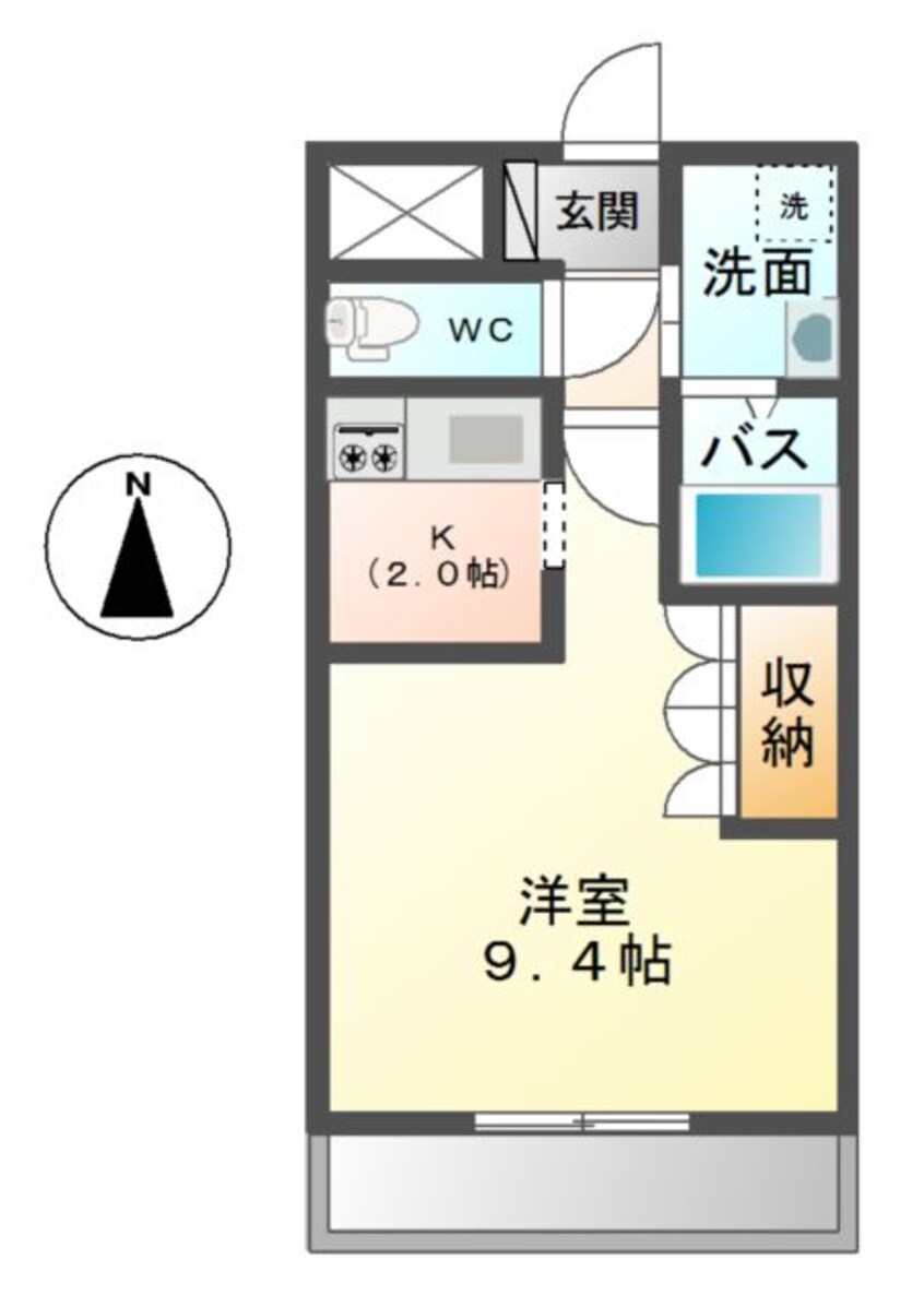 間取図 パーシモン