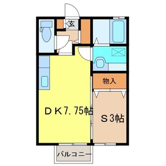 間取図 フェアリークリスタルⅠ