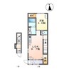 （仮）若木町3丁目新築アパート 1LDKの間取り