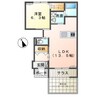 シャトー　マリアージュ 1LDKの間取り