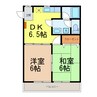 アネックス2 2DKの間取り