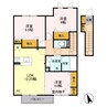 シェーンベルク 3LDKの間取り