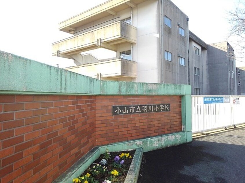 小山市立羽川小学校まで650m トゥインクル喜沢