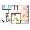 ジュピター 1LDKの間取り