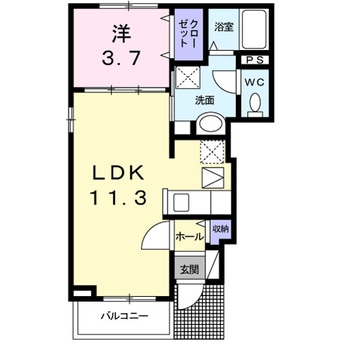 間取図 フォレストＨＩＲＯ