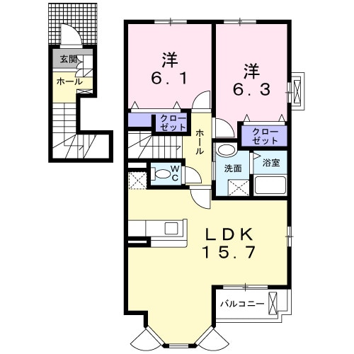 間取り図 モダンパレス