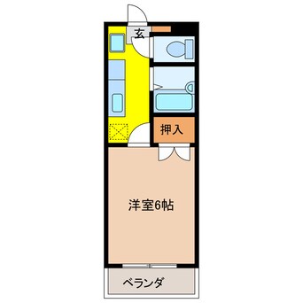 間取図 本郷ハイツＢ