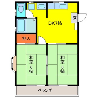 間取図 サンジェルマンⅢ