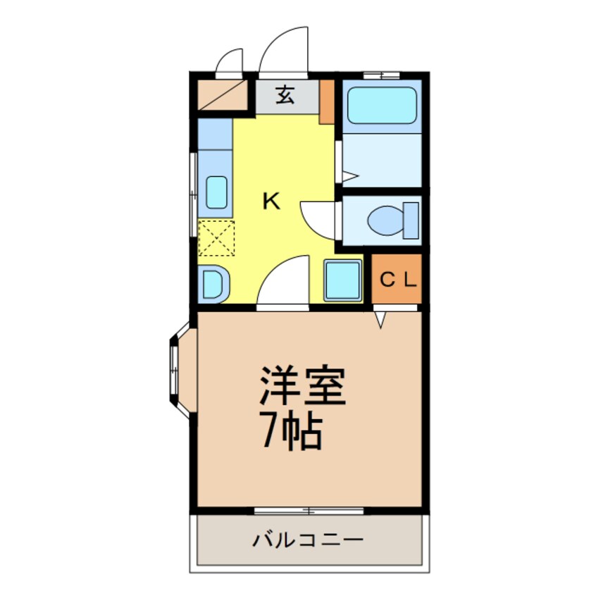 間取図 ソレイユハイツパートⅡ