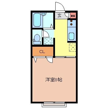 間取り図 サンハイツⅢ