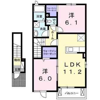 間取図 ベル・オーシャン　Ｎ棟