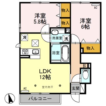 間取図 レジデンス・ヴェリータ