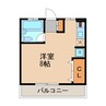 プルミエールⅡ 1Rの間取り