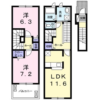 間取図 アルタイルⅠ