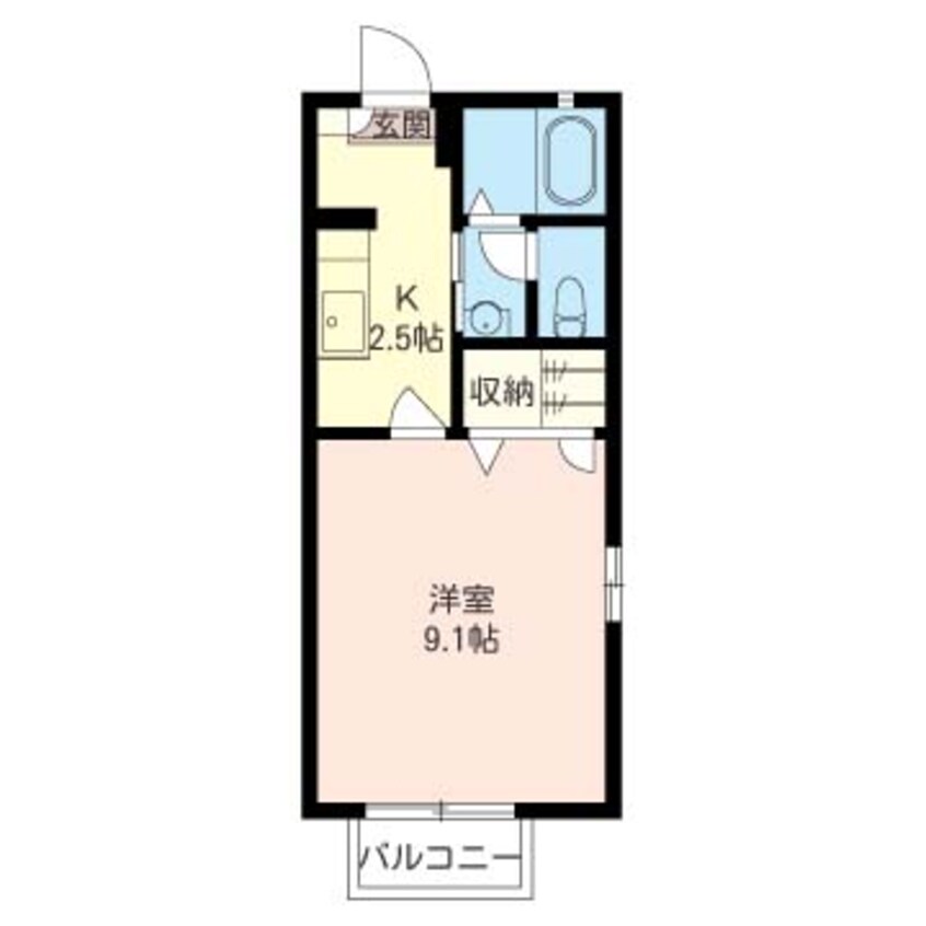間取図 サンモールＢ棟