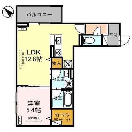 間取り図 Ｄ-ＲＯＹＡＬ中央 ＥＡＳＴ