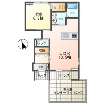 間取図 シャトー　マリアージュ