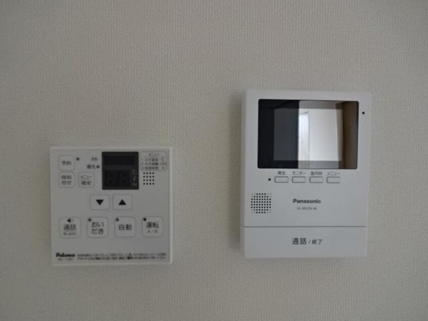 カメラ付きインターホン、追炊きスイッチ パミドール