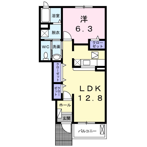 間取り図 フォンテーヌ．ブローＢ