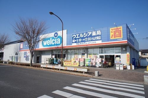 ウエルシア小山犬塚店(ドラッグストア)まで259m サンライト・プリティーＡ