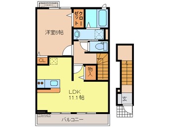 間取図 メゾンエタニティ