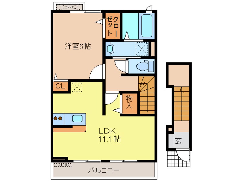 間取図 メゾンエタニティ