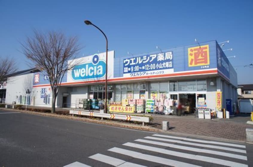 ウエルシア小山犬塚店(ドラッグストア)まで362m エスティール