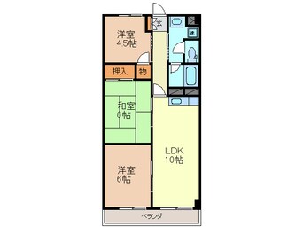 間取図 前田コーポ