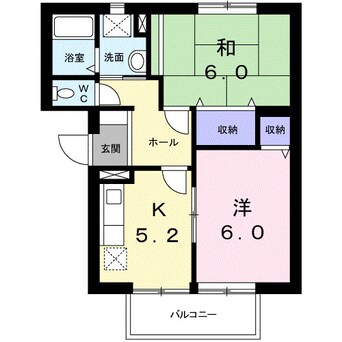 間取図 ＥｘｃｅｌハイムＡ