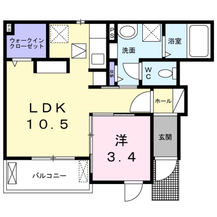 間取図 プロムナード