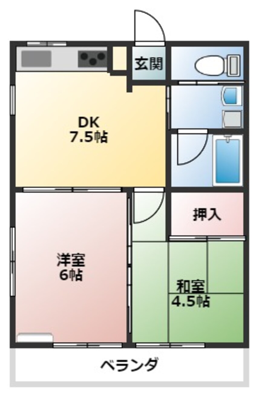 間取図 ATマンション