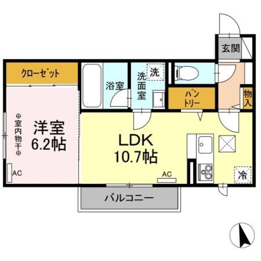 間取図 ロージー