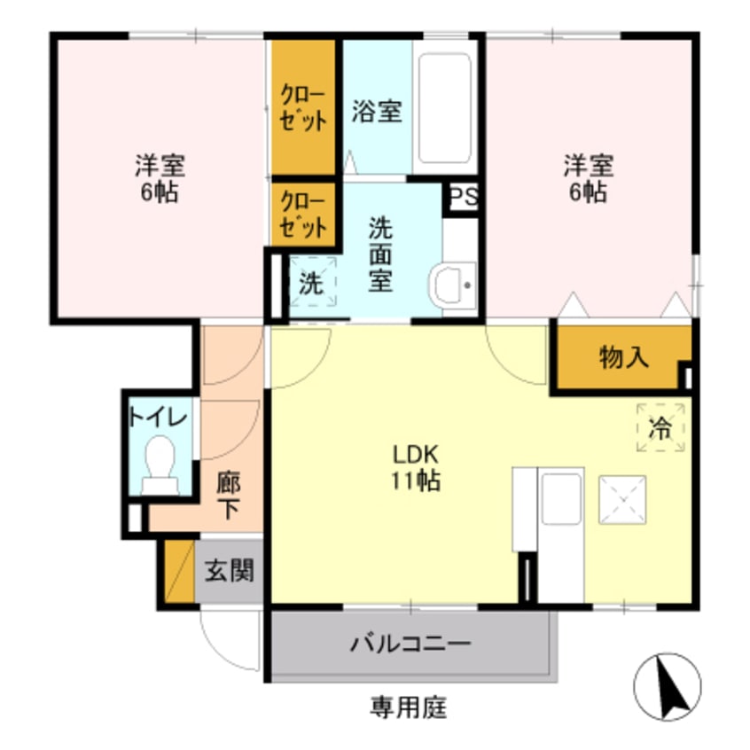 間取図 晄颯 弐