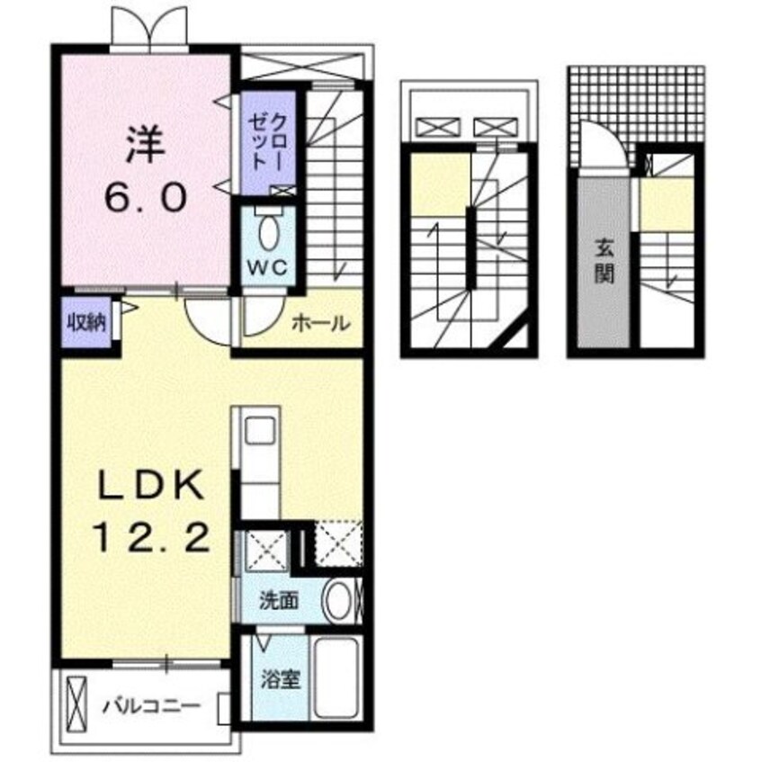間取図 Ｚｅｐｈｙｒ．Ｊ
