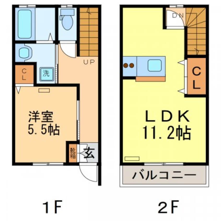 間取図 CoCoⅤ