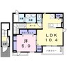 デュランタ 1LDKの間取り