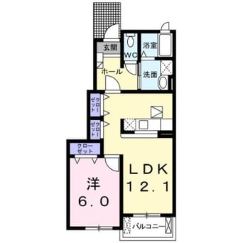 間取図 シイナハイツⅡ