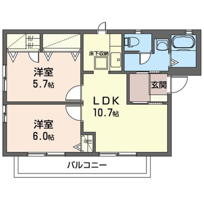 間取図 プリマベーラ