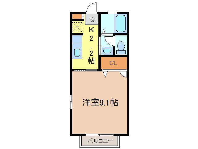 間取り図 ベイサージュ